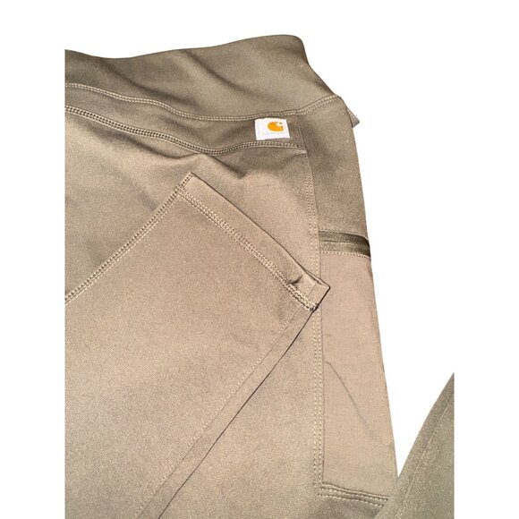 Carhartt Womens Fitted Utility Pants XL Tall Nylon & Spandex - Picture 11 of 11